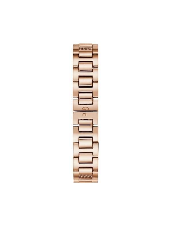 Product Story: LADIES ROSE GOLD
prečnik kućišta: 32mm
kućište: NERĐAJUĆI ČELIK U BOJI  RUŽIČASTOG ZLATA
boja brojčanika: BELA