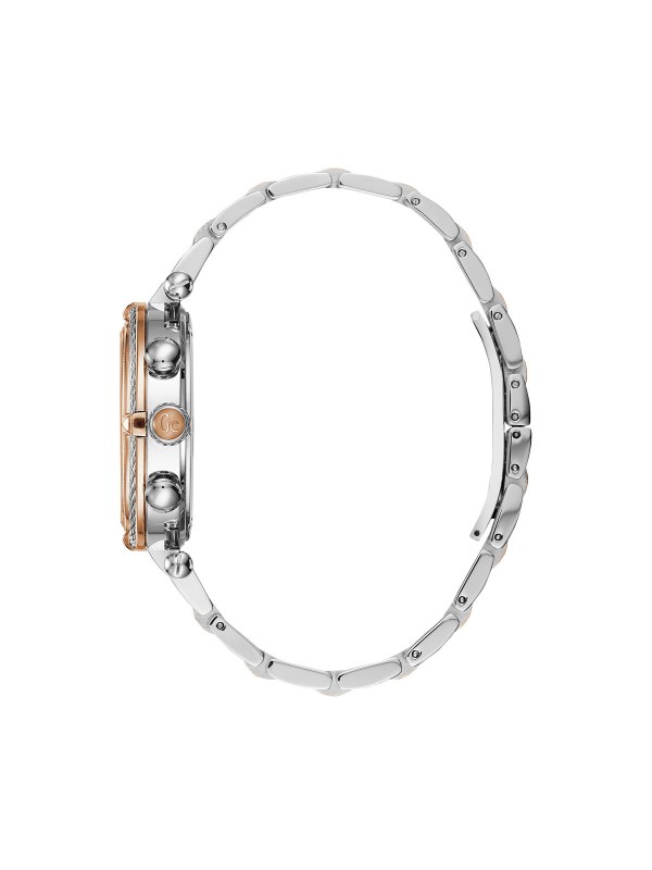 Product Story: LADIES ROSE GOLD
prečnik kućišta: 38mm
kućište: NERĐAJUĆI ČELIK U KOMBINACIJI BOJA SREBRO / RUŽIČASTO ZLATO
boja brojčanika: SIVA