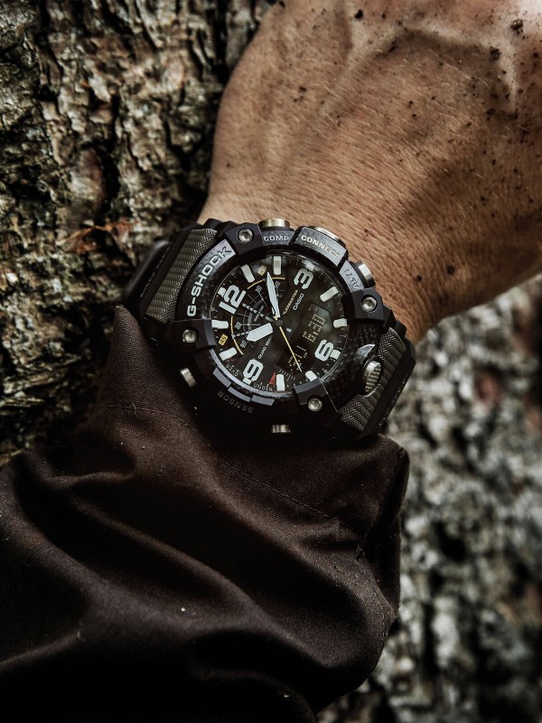 G-Shock muški ručni sat Master of G kolekcije - višefunkcionalni Mudmaster sa zelenom narukvicom, lako poručite putem S&L Jokić online prodavnice.