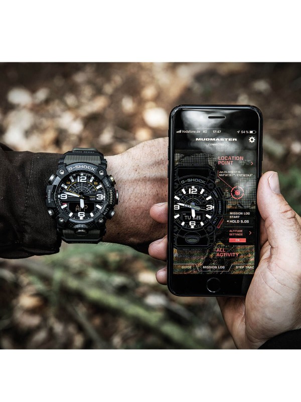 G-Shock muški ručni sat Master of G kolekcije - višefunkcionalni Mudmaster sa zelenom narukvicom, lako poručite putem S&L Jokić online prodavnice.