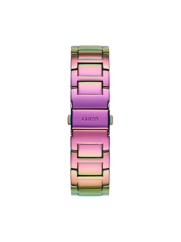 Product story: LADIES COLOR
Prečnik kućišta: 40mm
Kućište: NERĐAJUĆI ČELIK U LJUBIČASTOJ BOJI
Brojčanik: SREBRNI SJAJNI
Staklo: MINERALNO
Vodootpornost: 50m
Mehanizam: KVARCNI ANALOGNI 
Narukvica:  NERĐAJUĆI ČELIK U LJUBIČASTOJ BOJI