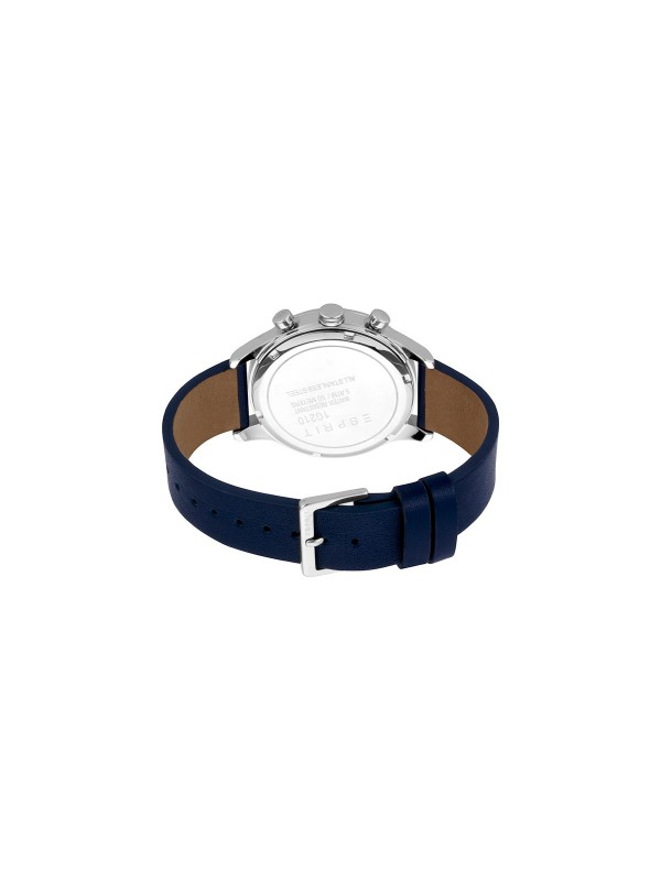 ESPRIT WATCHES muški teget kožni sat sa teget brojčanikom sa mineralnim staklom. Vodootporan je do 50m. Kupite danas.