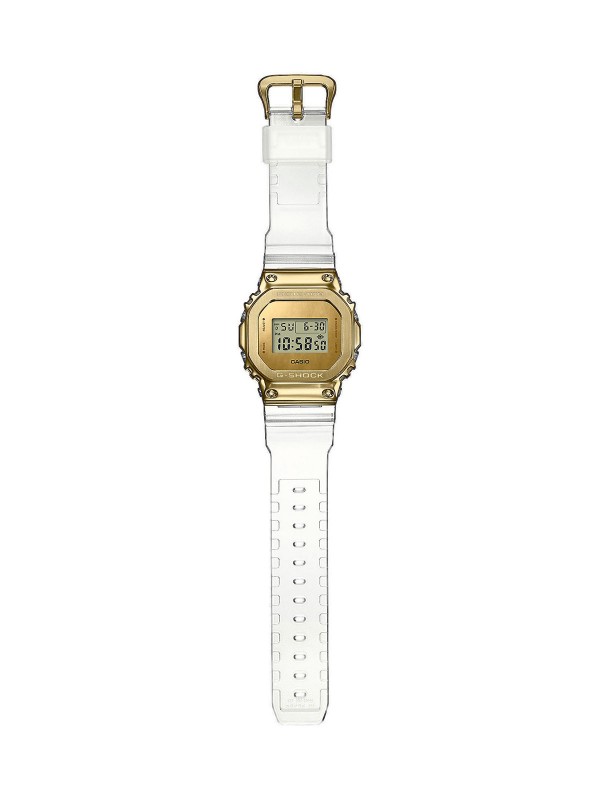 Novi model G-Shock metal iz kolekcije ručnih satova za muškarce za 2021. U pitanju su novi časovnici od nerđajućeg čelika sa prozirnom gumom.