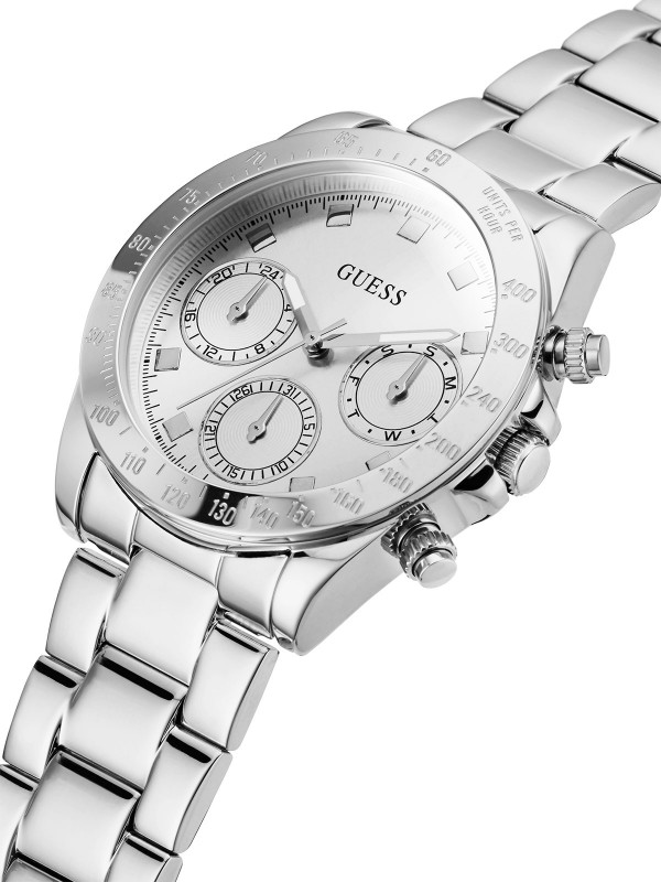 Eclipse GUESS ženski sat od nerđajućeg čelika u boji srebra│Satovi i nakit Timer.co.rs