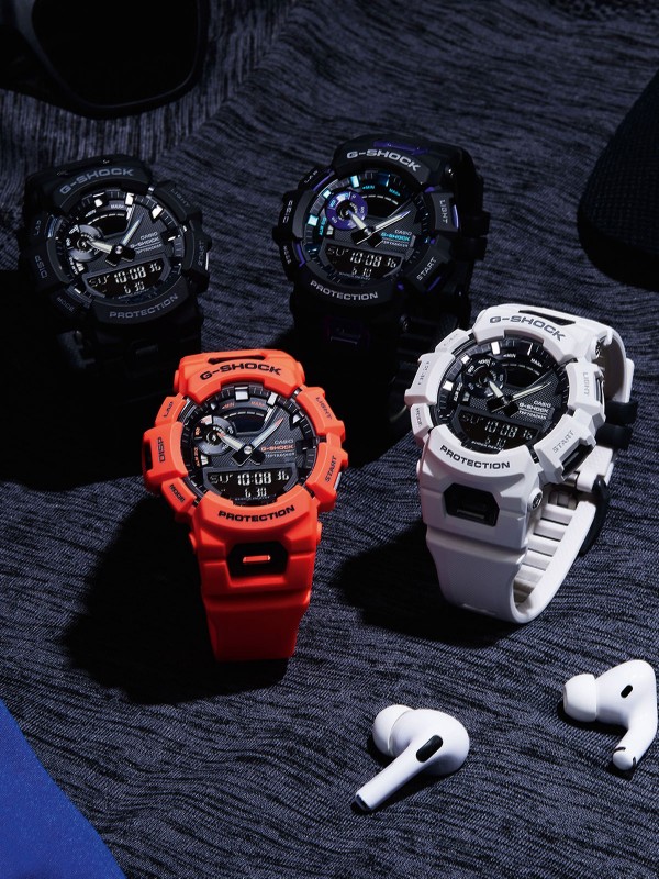 G-SQUAD sportski muški sat sa gumenom narukvicom. G-Shock Original. Poseduje Bluetooth tehnologiju koja omogućava omogućava širok rang funkcija.