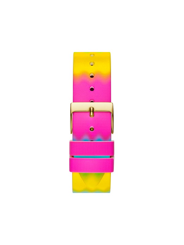 Guess Starburst raznobojni ženski ručni sat sa kućištem u boji žutog zlata - model autentičnog dizajna, brzo i lako poručite putem Timer.co.rs online prodavnice.