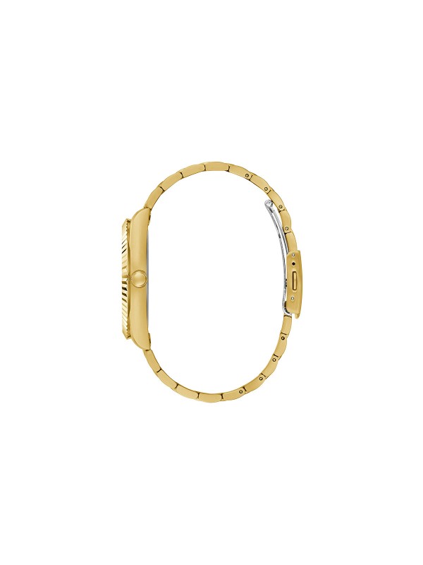 Naručite Guess CONNOISSEUR muški sat od nerđajućeg čelika boje žutog zlata sa okruglim šampanj brojčanikom na sajtu S&L Jokić.