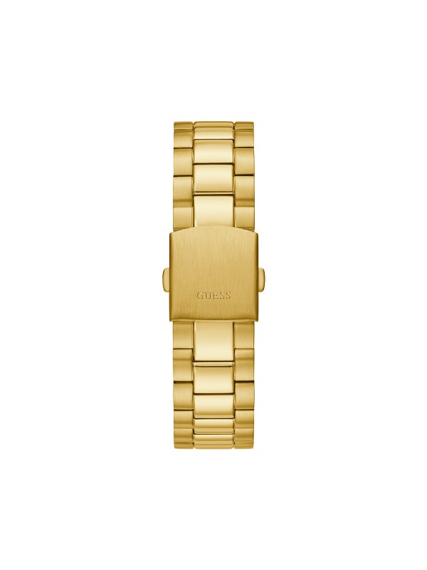 Naručite Guess CONNOISSEUR muški sat od nerđajućeg čelika boje žutog zlata sa okruglim šampanj brojčanikom na sajtu S&L Jokić.