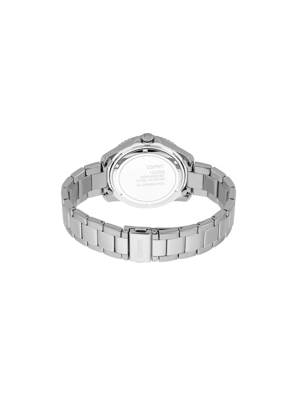 Prelep ESPRIT Watches muški ručni sat od nerđajučeg čelika u boji srebra s crnim brojčanikom. Otkrijte sve o njemu na online shop-u.