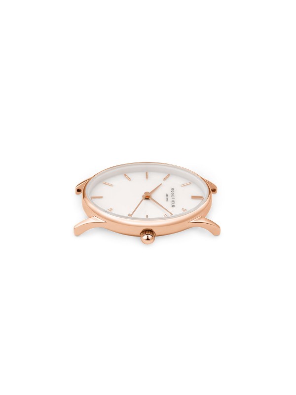 Prelep  Oval Pearl Rose Gold Mesh ženski sat iz kolekcije Rosefield Oval. Stvoren za ženu koja postavlja trendove. Privući će vas na prvi pogled.