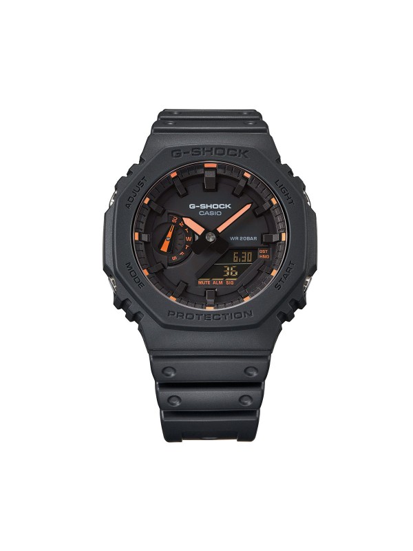 G-Shock Neon Accent - sat koji ne prolazi nezapaženo. Odaberite GA-2100-1A4ER model sa narandžastim detaljima i poručite u Timer.co.rs online shop-u.