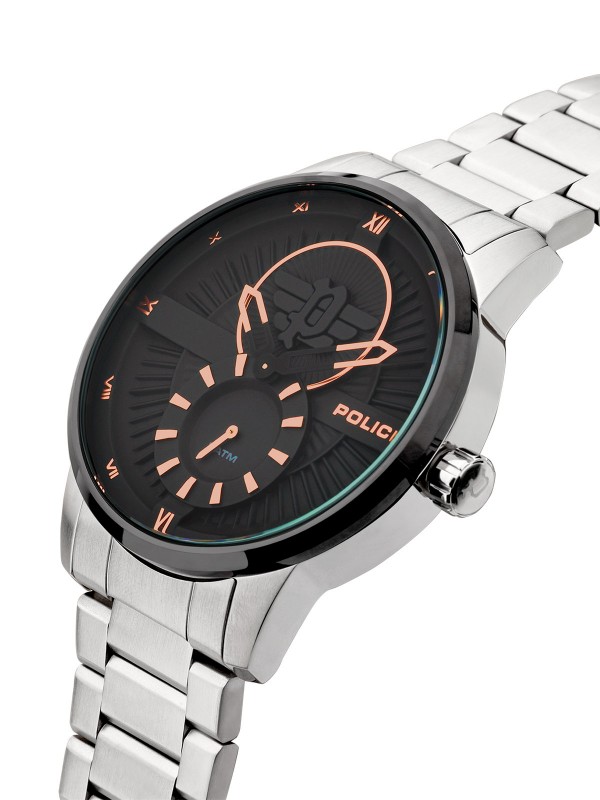 Police Avondale ručni sat u boji srebra - elegantni model sa crnim brojčanikom, poručite putem Timer.co.rs online shop-a i ubrzo očekujte na kućnoj adresi.