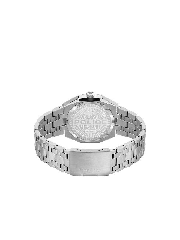 Police Kediri ručni sat - model smelog dizajna sa grubom metalnom narukvicom i motivom lobanje u sredini brojčanika, poručite u Timer.co.rs online shop-u.