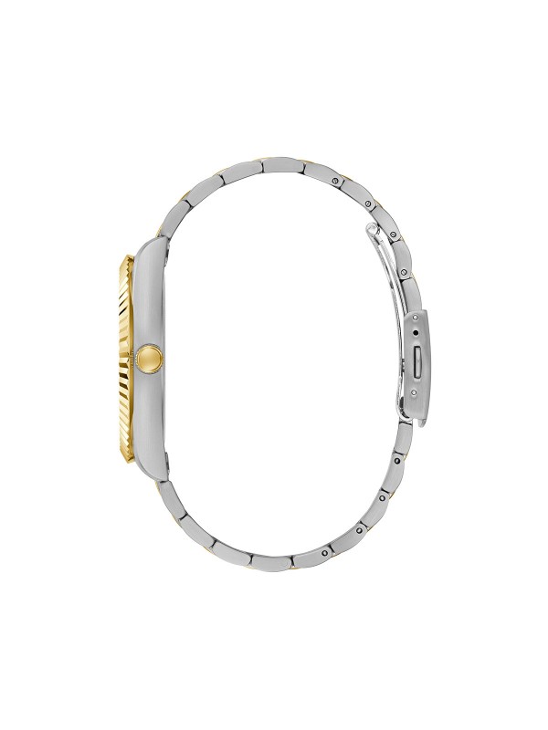 Guess Connoisseur analogni muški ručni sat - klasičan model u kombinaciji boja srebra i žutog zlata, lako poručite putem Timer.co.rs online prodavnice.