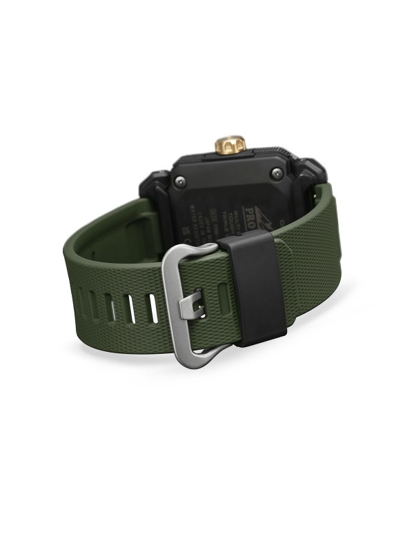 Casio Pro Trek PRW-6900Y-3ER ručni sat - model sa osmougaonim čeličnim kućištem i gumenom narukvicom, lako poručite putem Timer.co.rs online shop-a.