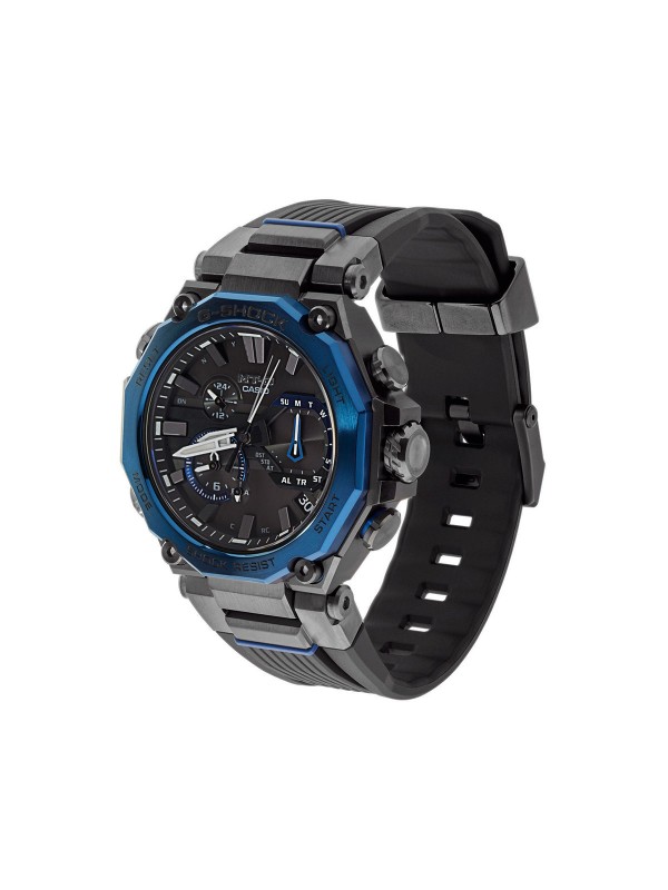 G-Shock MT-G muški ručni sat - višefunkcionalni model autentičnog elegantnog dizajna sa detaljima u plavoj boji, lako poručite u Timer.co.rs online shop-u.