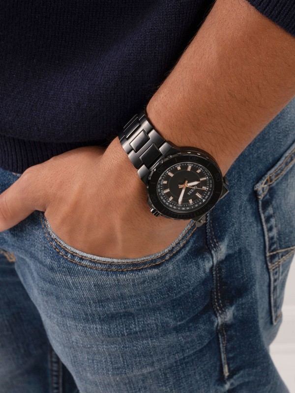 Crni Guess muški sat - TRACK GW0426G3, pronađite u asortimanu Timer.co.rs online prodavnice. Lako ga poručite i ubrzo očekujte na kućnoj adresi.
