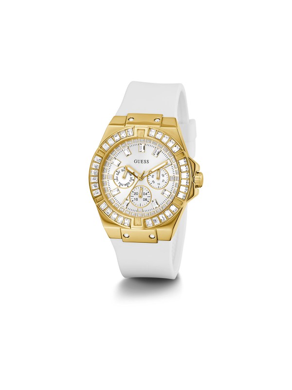 Beli Guess ženski sat sa kućištem u boji zlata - VENUS GW0118L5, pronađite u Timer.co.rs online shop-u. Lako ga poručite i ubrzo očekujte na adresi.