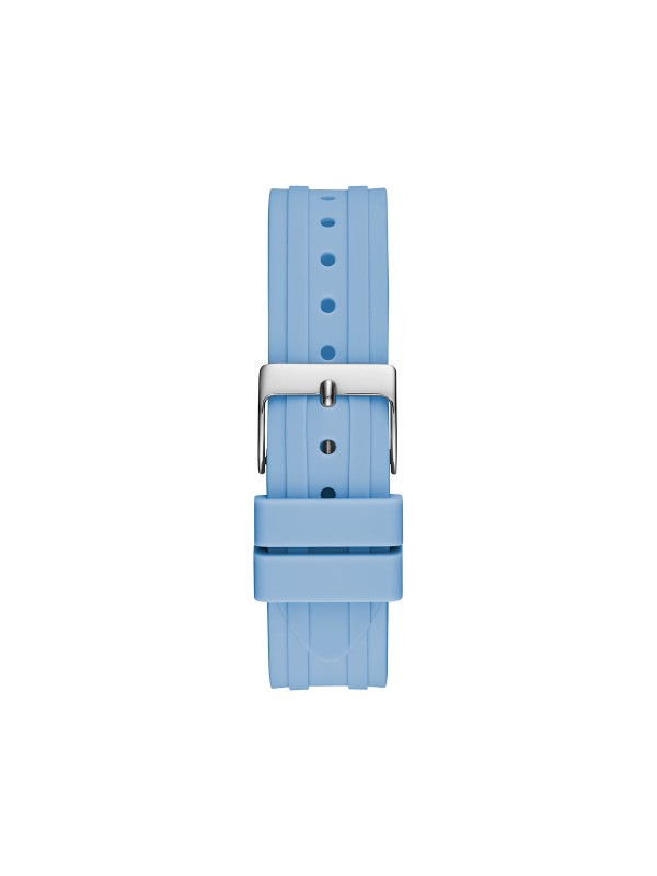 Suptilna elegancija u boji. GUESS ŽENSKI SAT HEIRESS GW0407L1 - Prečnik 38mm, srebrni glitz brojčanik. Poručite online!