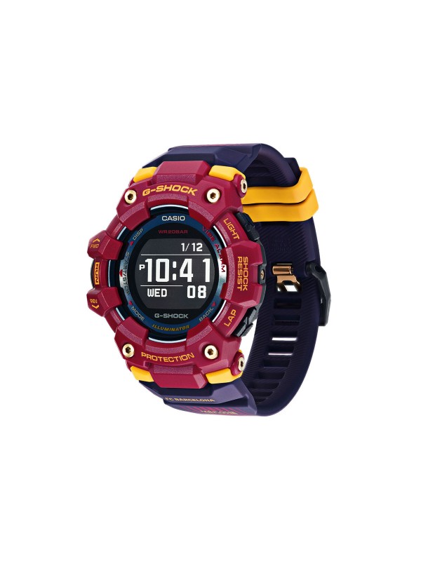 "MATCHDAY je LIMITED muški digitalni sat koji je rezultat saradnje brenda G-SHOCK i fudbalskog kluba BARSELONA!
Otkrijte njegov dizajn u tradicionalnim bojama kluba."