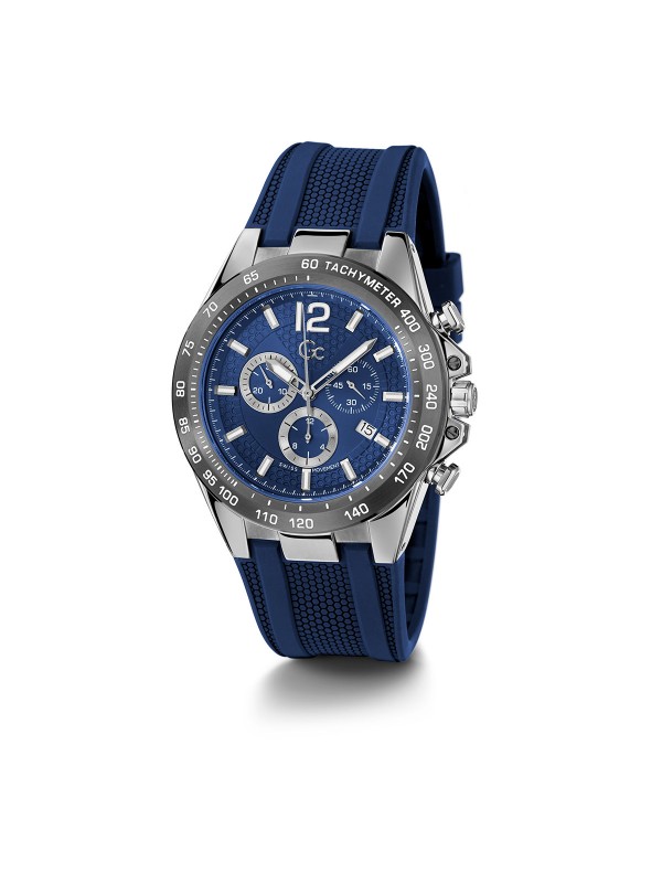 Gc Audacious plavi ručni sat sa detaljima u boji srebra je moćni modni detalj koji svaki izgled čini efektnim. Poručite ga u Timer.co.rs online shop-u.