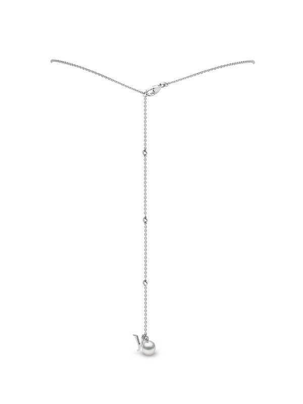 Yoko London ogrlicu sa slatkovodnim biserima i dijamantima (0,106ct) u belom zlatu od 18ct, poručite putem Timer.co.rs online shop-a na kućnu adresu.
