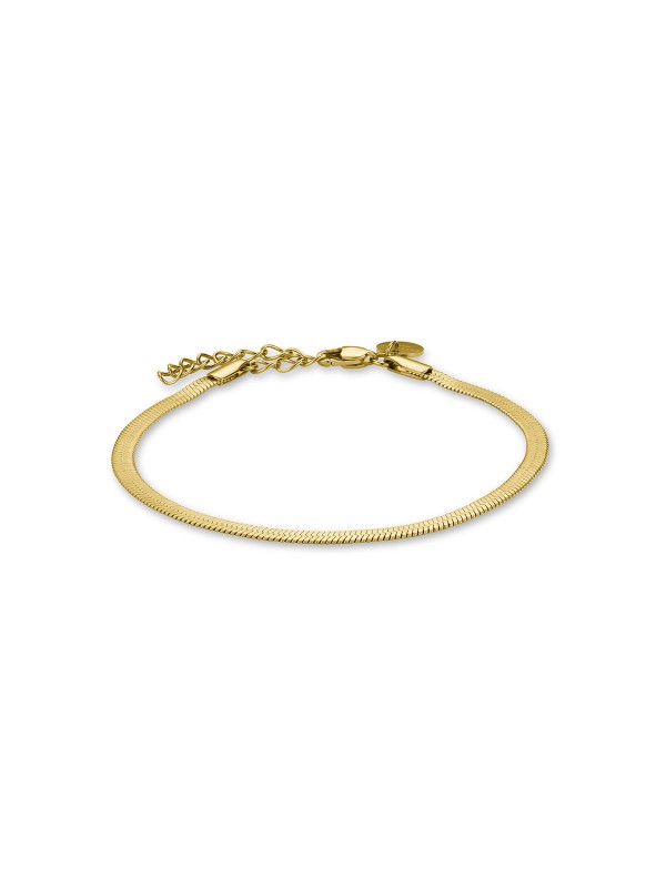 Rosefield Snake žensku narukvicu širine 3mm - model od nerđajućeg čelika sa prevlakom od 14ct žutog zlata, poručite putem Timer.co.rs online prodavnice.