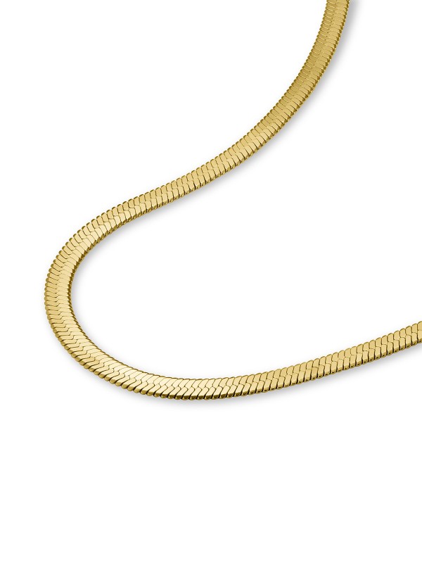 Rosefield Snake žensku narukvicu širine 3mm - model od nerđajućeg čelika sa prevlakom od 14ct žutog zlata, poručite putem Timer.co.rs online prodavnice.