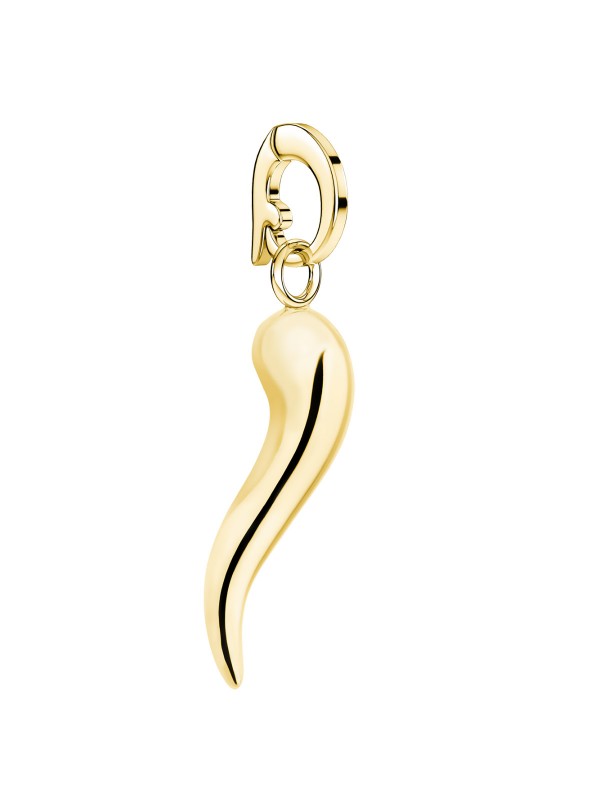 Rosefield Horn - privezak sa motivom roga i izrađen od nerđajućeg čelika sa prevlakom od 14ct žutog zlata, poručite putem Timer.co.rs online prodavnice.