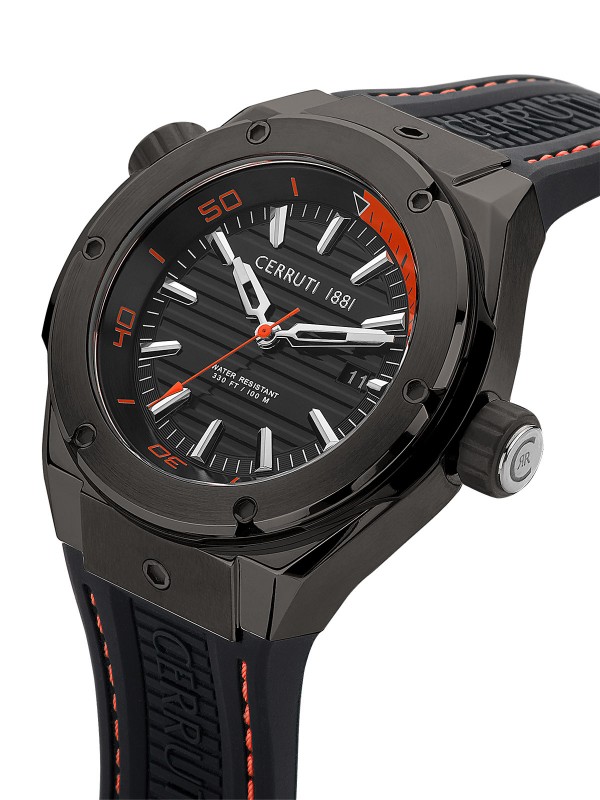 Cerruti 1881 Ruscello muški sat sa silikonskom narukvicom - analogni model CIWGN2207502 sportskog dizajna, poručite putam Timer.co.rs online shop-a.