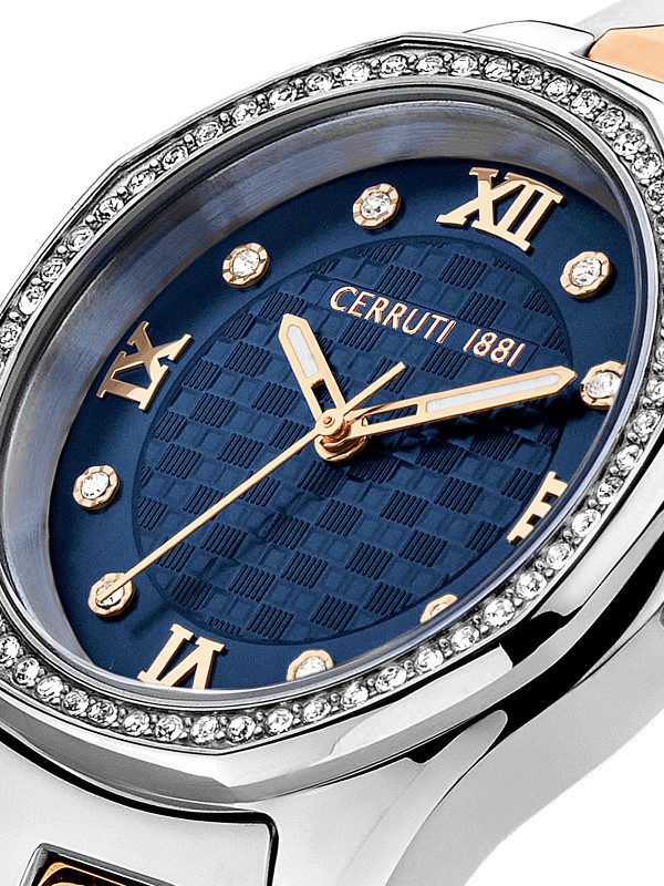 Cerruti 1881 Bretanga ženski sat - model CIWLG2225501 u kombinaciji boja srebra i ružičastog zlata, poručite putem Timer.co.rs online shop-a.