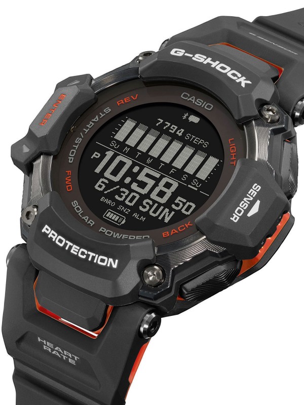 G-Shock muški sat GBD-H2000-1AER, model sa funkcionalnostima koji ga čine idealnim fitnes partnerom, poručite putem Timer.co.rs online shop-a.