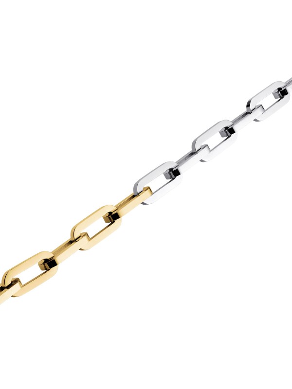 Istaknite se sa luksuznom ogrilicom - ROSEFIELD DUO CHAIN NECKLACE GOLD - Nerđajući čelik ✔️Kvalitet ✔️- Poručite online!