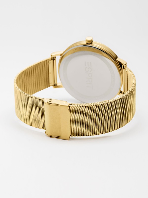 Suptilni muški sat od nerđajućeg čelika - ESPRIT EVERYDAY MASH - Mineralno staklo ✔️Prečnik kućišta 42mm ✔️Kvarcni mehanizam ✔️- Poručite online!