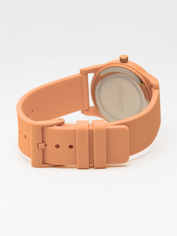 Unikatan dizajn u narandžastoj boji - ESPRIT JOY - Vodootrponost ✔️Kvarcni mehanizam ✔️38mm prečnik kućišta ✔️- Poručite online!