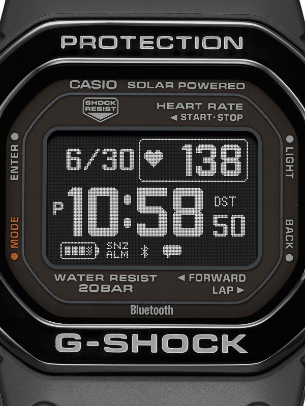 G-SHOCK G-SQUAD sportski muški sat - Nerđajući čelik ✔️ Smarthphone vreme ✔️ Merenje koraka ✔️ Analiza treninga ✔️ Senzor za ubrzanje ✔️ Poručite online!