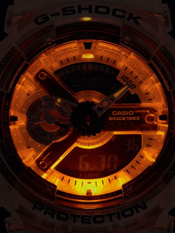 G-SHOCK CLEAR REMIX - Limited 40th anniversary ✔️ Sportski muški sat  ✔️ Štoperica ✔️  Automatski kalendar ✔️  Izaberite najbolje za vas - Poručite online!