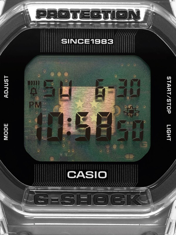 G-SHOCK CLEAR REMIX - Limited 40th anniversary ✔️ Mineralno staklo ✔️ Vodootpornost do 200m ✔️ Displej flešer ✔️ LED osvetljenje ✔️ Poručite online!