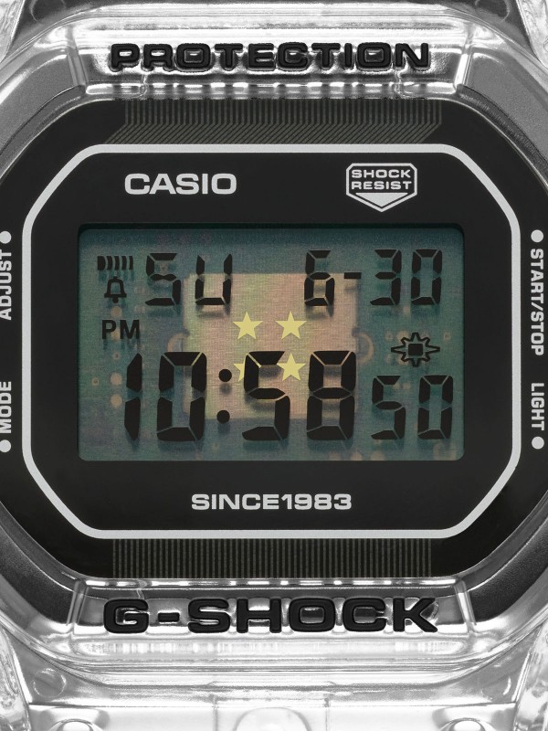 Moderan muški sportski sat - G-SHOCK CLEAR REMIX LIMITED 40TH ANNIVERSARY - Model iz CLEAR REMIX kolekcije - Poručite online!