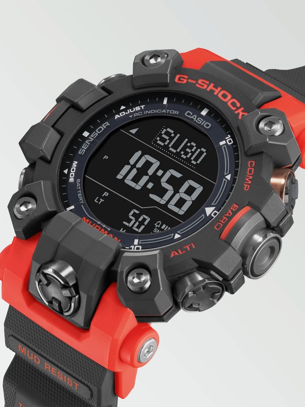 G-SHOCK Master Model MUDMAN - Muški Digitalni Sat ✓ Dizajniran za profesionalne spasioce ✓ Savršena čitljivost ➤ Otkrijte i poručite online!