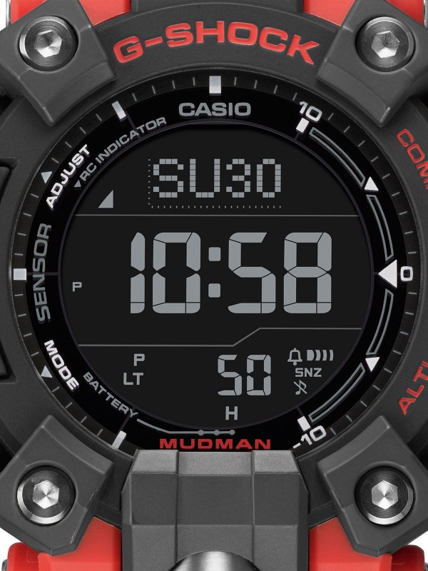 G-SHOCK Master Model MUDMAN - Muški Digitalni Sat ✓ Dizajniran za profesionalne spasioce ✓ Savršena čitljivost ➤ Otkrijte i poručite online!