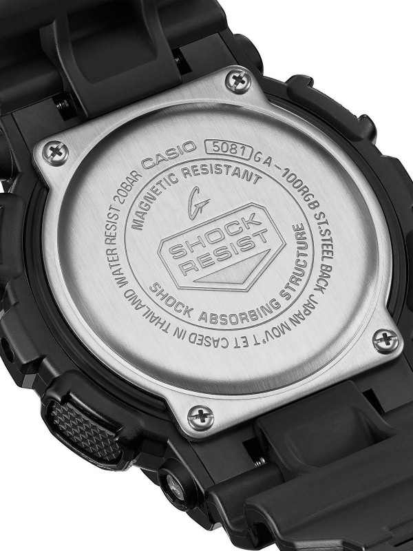 G-SHOCK GA 100 - Robustan i otporan na udarce, s preciznom štopericom. Otkrijte novi nivo kvaliteta!