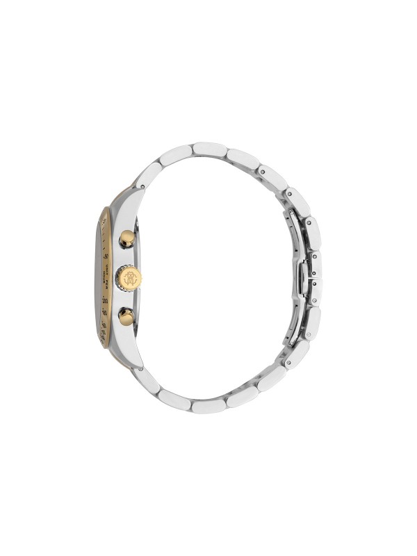 Roberto Cavalli muški ručni sat (RC5G046M0065) sa crnim brojčanikom - model u boji srebra i žutog zlata, poručite putem Timer.co.rs online shop-a.