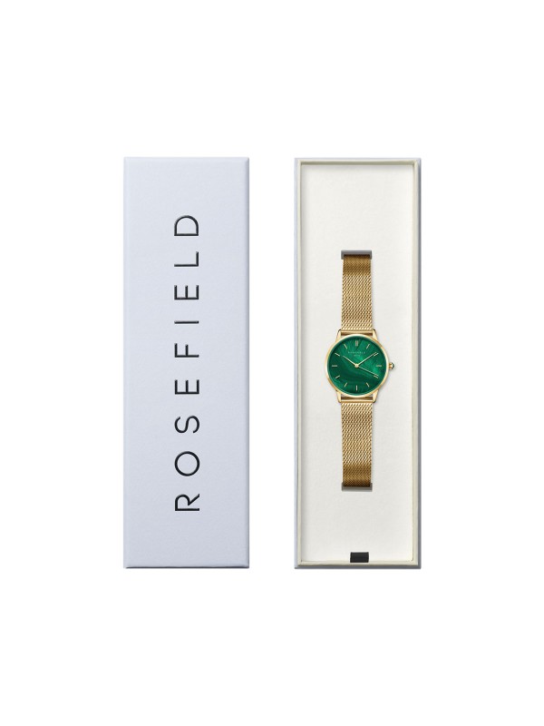Pokažite svoju dominaciju uz - ROSEFIELD PEARL EDIT EMERALD MESH - Kvarcni mehanizam ✔️ Analogni sat ✔️ Visok kvalitet ✔️ - Poručite online!