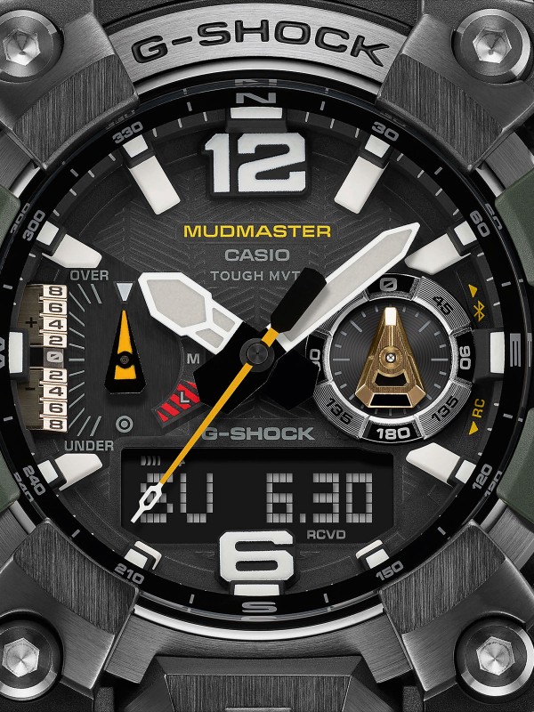 Otpornost od blata i prljavštine - G-SHOCK MUDMASTER - Smartphone vreme ✔️ Štoperica ✔️ Gumeno kućište ✔️Digitalni kompas ✔️ Indikator lokacije ✔️ - Poručite online !