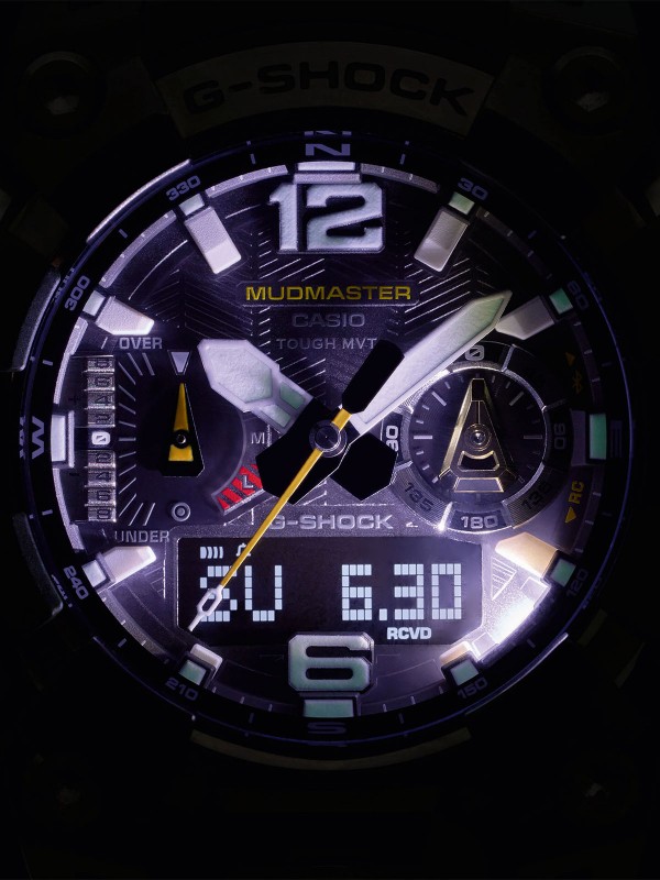 Otpornost od blata i prljavštine - G-SHOCK MUDMASTER - Smartphone vreme ✔️ Štoperica ✔️ Gumeno kućište ✔️Digitalni kompas ✔️ Indikator lokacije ✔️ - Poručite online !