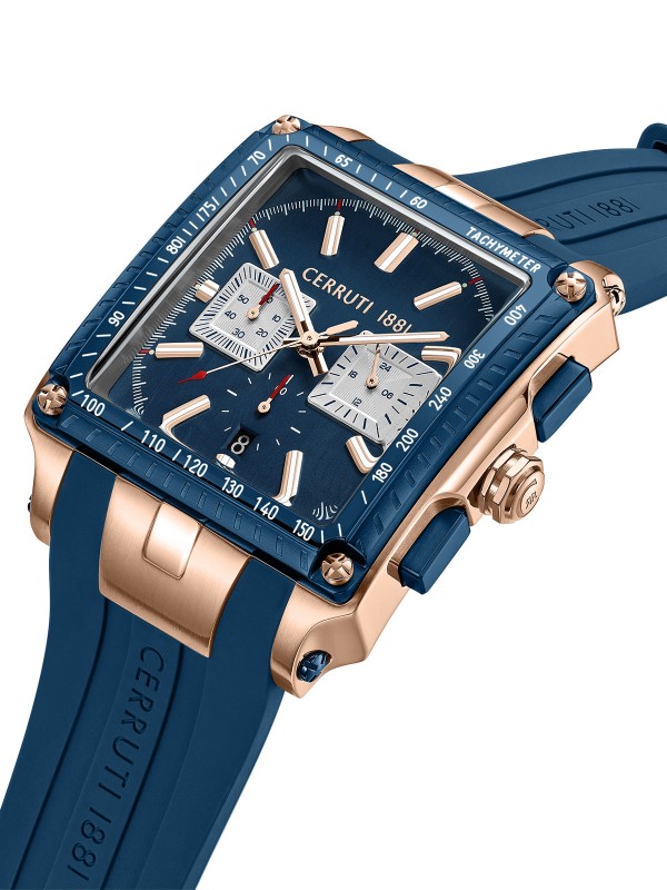 Otporan na vodu i sa stilom koji odgovara svakoj prilici - CERRUTI 1881 ODISSEA MASTER - 42mm x 55mm ✔️ - Poručite online !