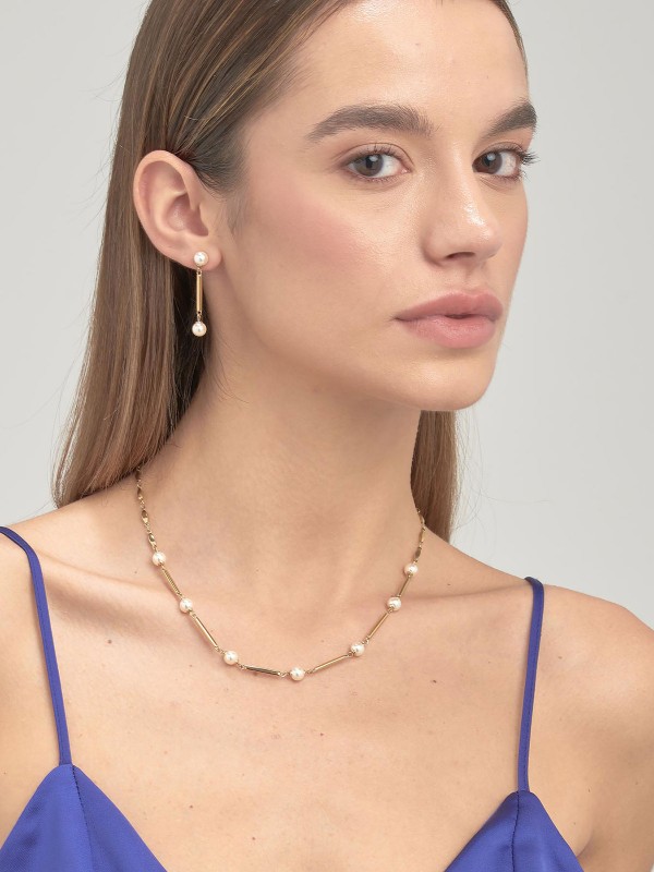Glamurzno i moderno - BROSWAY AFFINITY - Dužina 47cm ✔️Boja žutog zlata ✔️Nerđajući čelik ✔️Kvalitet ✔️ - Poručite online!