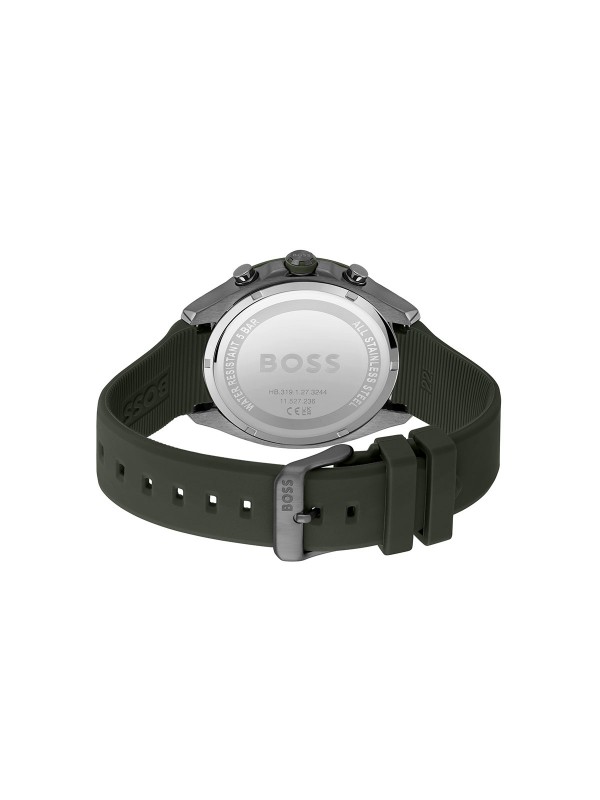 Maslinasto zeleni sat - BOSS VELOCITY - Prečnik kućišta 44mm ✔️Mineralno staklo ✔️Nerđajući čelik ✔️ - Poručite online!