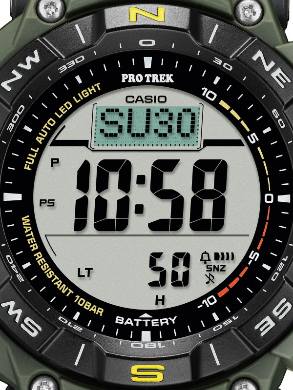 Dopunite svoj izgled uz - PRO TREK - Full auto led osvetljenje ✔️ Vodootpornost do 100m ✔️ Tajmer ✔️ Barometar ✔️ Solarna baterija ✔️ - Poručite online !